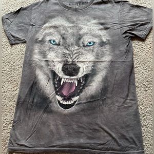 3D Tees by the mountain wolf tee